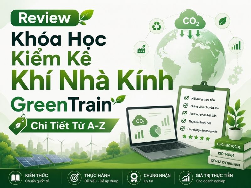 Review Khóa Học Kiểm Kê Khí Nhà Kính Greentrain