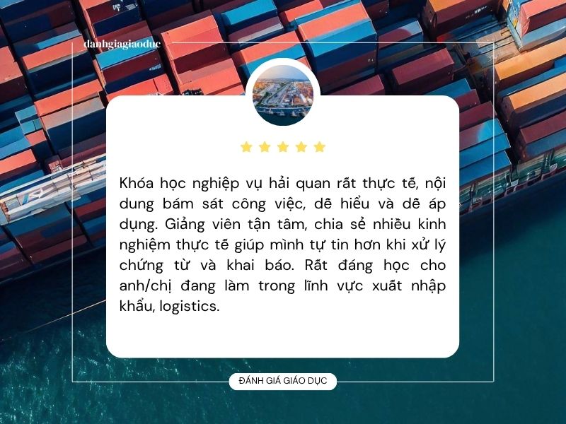 Feedback học viên của Xuất Nhập Khẩu Lê Ánh